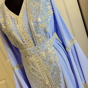 Baby blue Turkish Kaftan