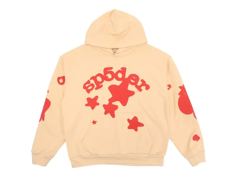 Sp5der Men's Beluga Hoodie Cream, from StockX