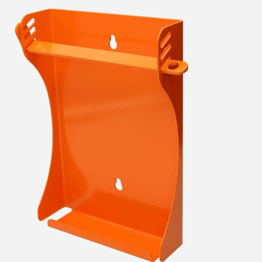 Sturdy Coated Heavy-Duty Steel Lockable Tool Storage Organizer Rack with Retaining Pin, Easy Installation, Manufacturer Warranty for Stihl BG Series (BG-50, BG-56, BG-66, BG-86) Handheld Blowers (BLOWER NOT INCLUDED)
