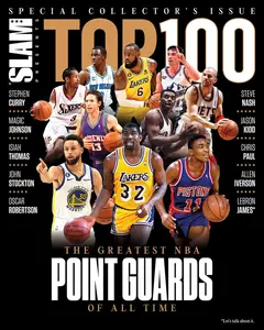 SLAM Presents TOP 100: The Greatest NBA Point Guards of All Time Cover Poster Print - NO FRAME