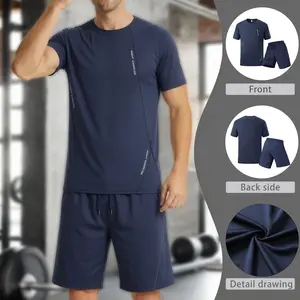 Men's Activewear Bundle |   T-Shirt & Shorts for Workouts & Casual Wear