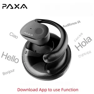 PAXA T26 Pro Wireless Earbuds,OWS Wireless Bluetooth Earbuds Luxurious Sound for Music & Phone Calls, Sport Headsets With Call Noise Canceling Mic