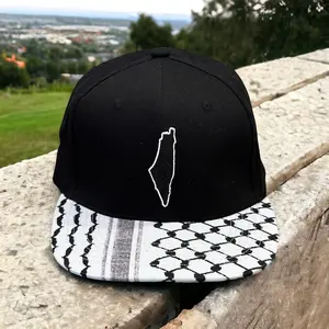 Palestine Kufiya Snapback Cap