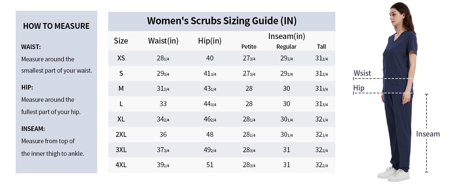 Yoga Scrub Stain Resistant Pant for Women 5 Pockets - Petite Tall Regular Jogger Scrubs, Comfort Stretch Yoga Scrub Stain Resistant Pant for Women 5 Pockets - Petite Tall Regular Jogger Scrubs, Comfort Stretch