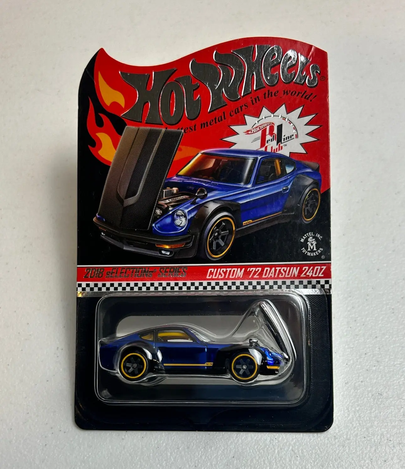 Hot Wheels 1:64 RLC 2018 Selections Car - Custom '72 Datsun 240Z #12195/20000
