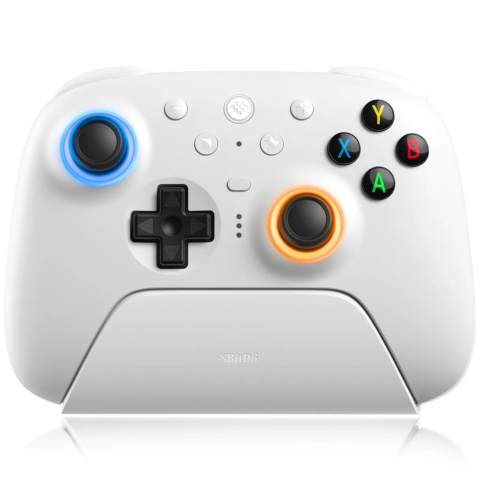 8bitdo Ultimate 2 Wireless Controller  Game Gamepad For Pc Steam Android With Tmr Joysticks Switchable Hall Effect/tactile Triggers Rgb Fire Ring Gamer Gift