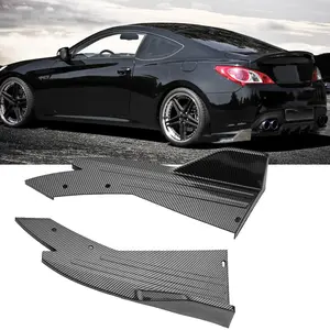Rear Bumper Lip Splitter Diffuser Canard Carbon Fiber For Hyundai Genesis Coupe