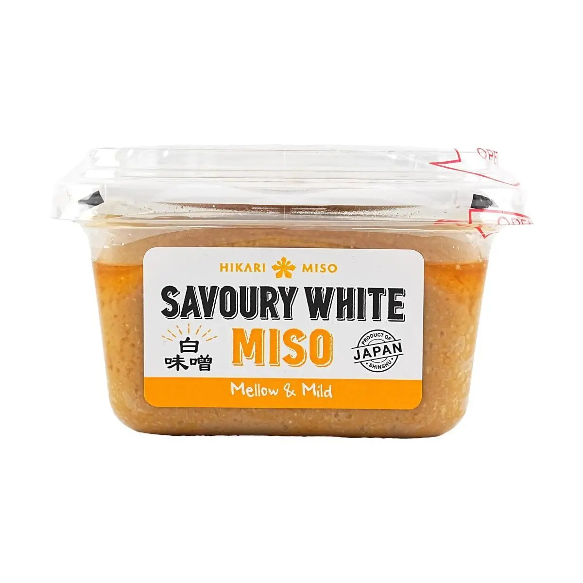 HIKARI Japanese White Miso Paste - Rich & Savory Flavor for Miso Soup, Ramen Broth & Cooking - 300g