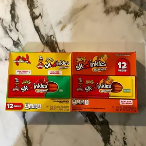 Lucas skwinkles rellenos watermelon or pineapple tamarind