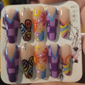 on live nail picking-customize your own nail price