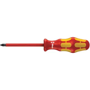 Wera 168 i VDE Insulated screwdriver for square socket head screws, # 2 x 100 mm
