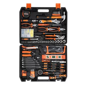 [FLASH SALE] Garvee 236 Piece Tool Set, Auto Repair Tool Combination Package, Socket Wrench Mixed Tool Set Hand Tool Kit with Plastic Toolbox Storage Case, Complete Household Tool Box with Essential Tools