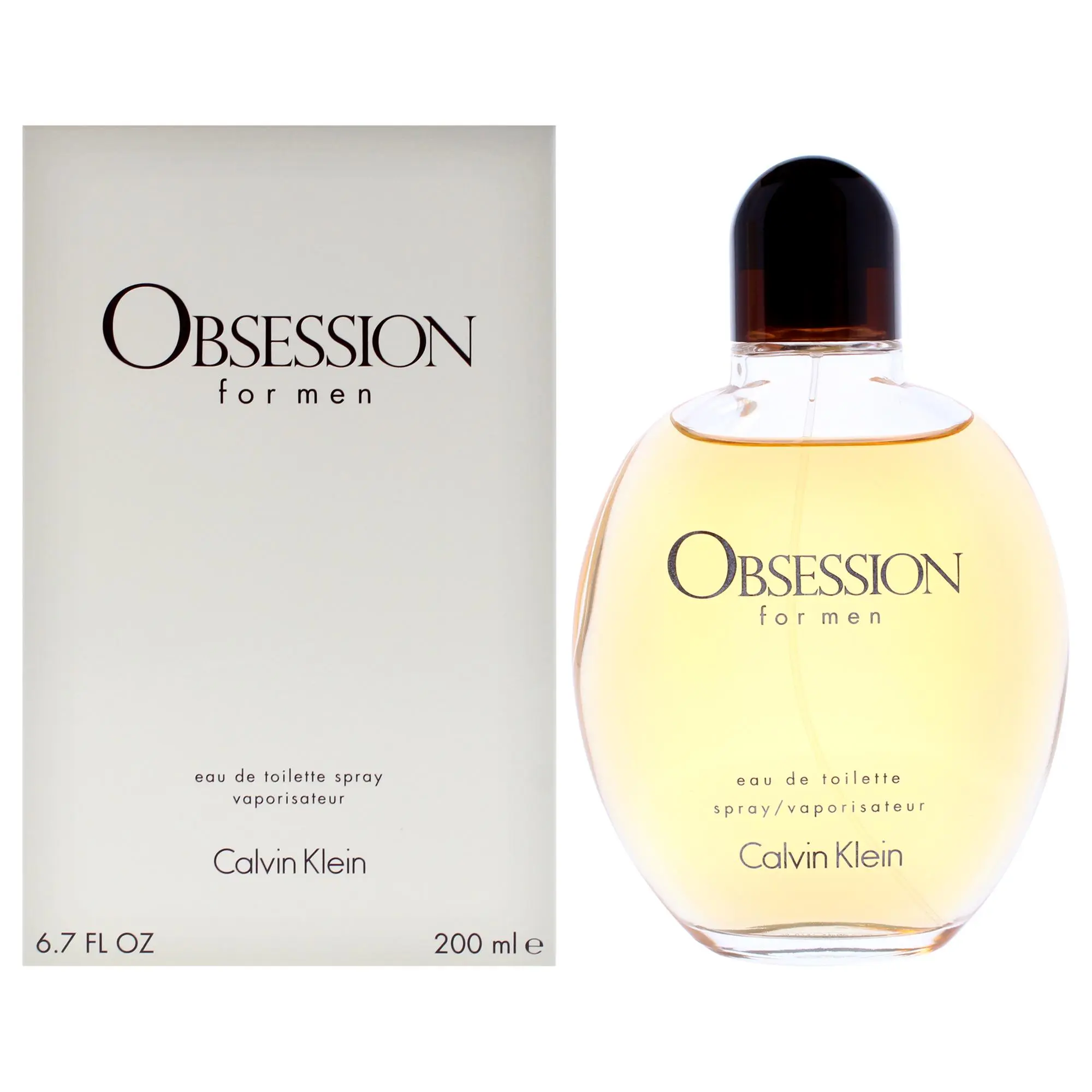 Obsession by Calvin Klein for Men - 6.7 oz EDT Spray