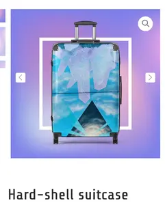 Hard shell suitcase