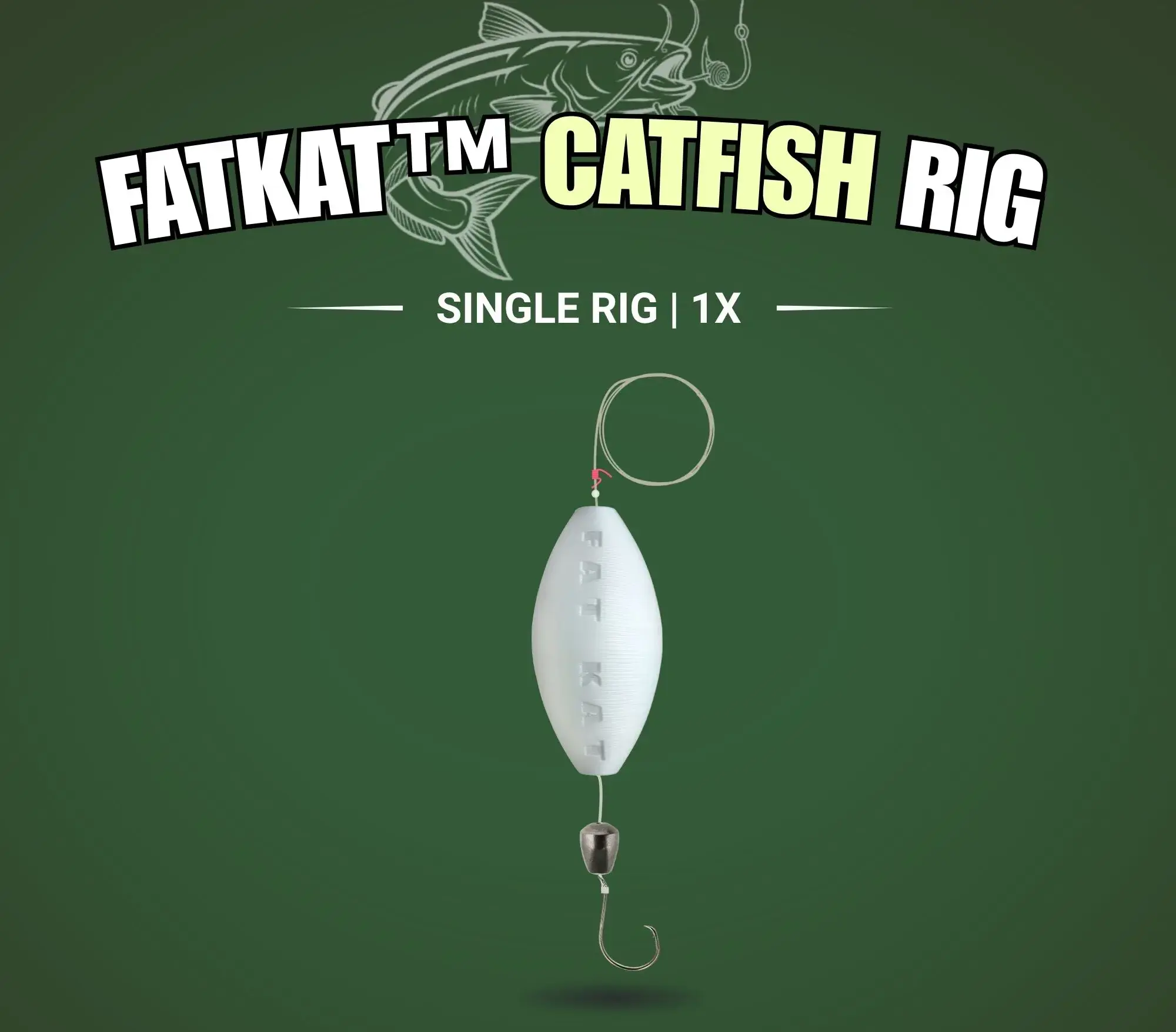FATKAT Catfish Rig: Catch More Fish *LIMITED STOCK*