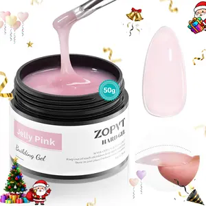 High Hardness Nail Extension Gel Polish, Durable UV LED Curing, Large Capacity 50g, Perfect for Home Salon Use, Christmas Gift Recommendation, Diy Artistry, Durable Cure