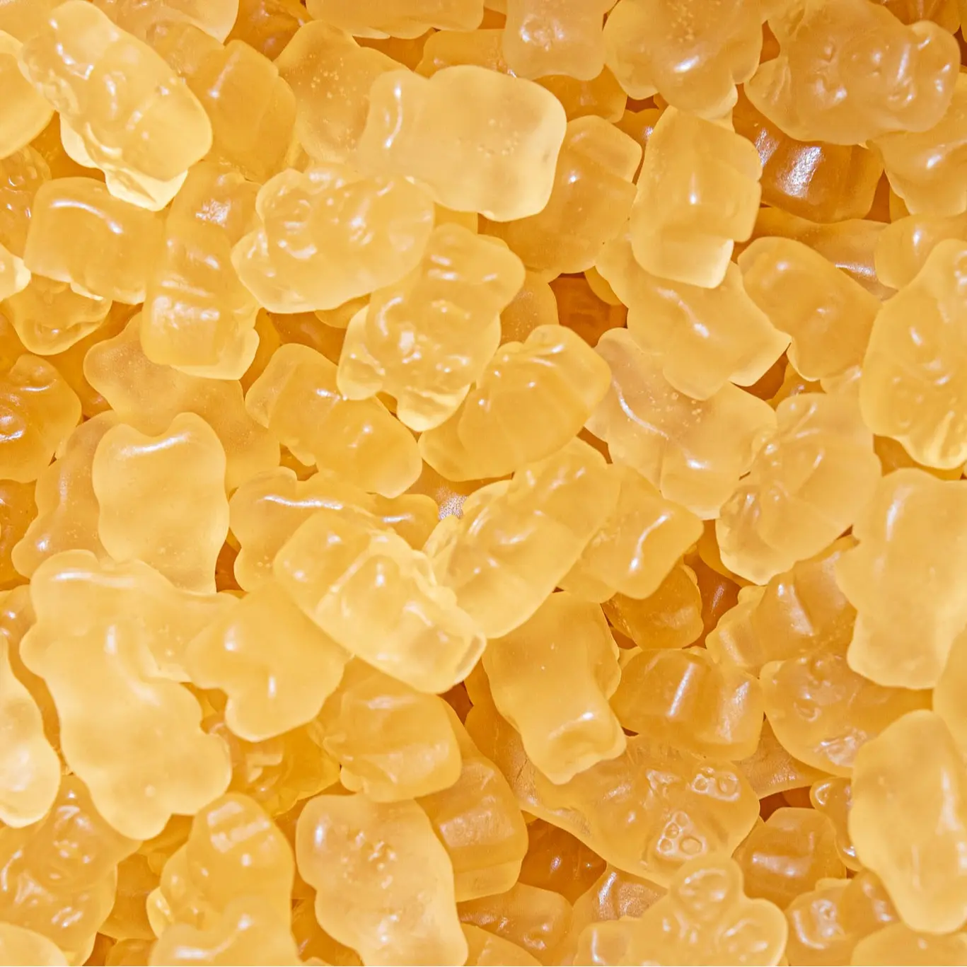 Wholesale Pineapple Gummy Bears - Sweet and Soft Gummy Candy with Pineapple Flavor - 2 lb & 4 lb Candy Bags Snack Bonbon