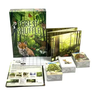 Fantasy Forest Party Card Game, Nature Adventure Theme Cards, Themed Card Game, Eco Strategy Collection, Christmas Thanksgiving New Year Secret Exploration Board Game