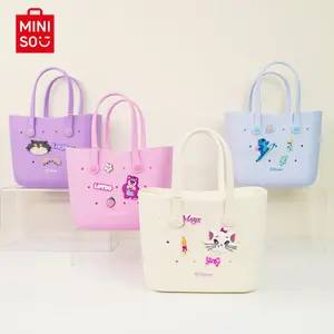 2026 NEW Disney Women Handbag Medium Size EVA Material Easter Basket Gift, Cute Cros Design Durable Bag Bento Bag For Girls For Travel Lotso Marie Cat Stitch Lucifer
