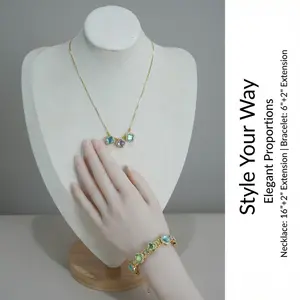 Rainbow& Fluffy Ball- Adjustable Human & Pet  Set cruel intentions necklace