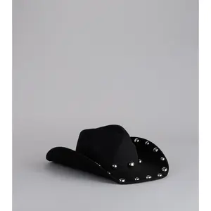 Outlaw Flare Studded Cowboy Hat