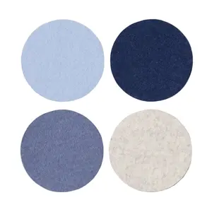 Round Felt Coasters- Social Hour