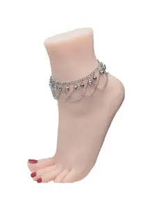 Boho Gold Anklet Tassel Bell Ankle Bracelet Beach Summer Jewelry Fringe Chain Wave Anklet for Women Gift