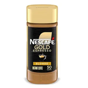 NESCAFÉ Gold Espresso Blonde, Instant Coffee, 3.5 oz Beverage Bean