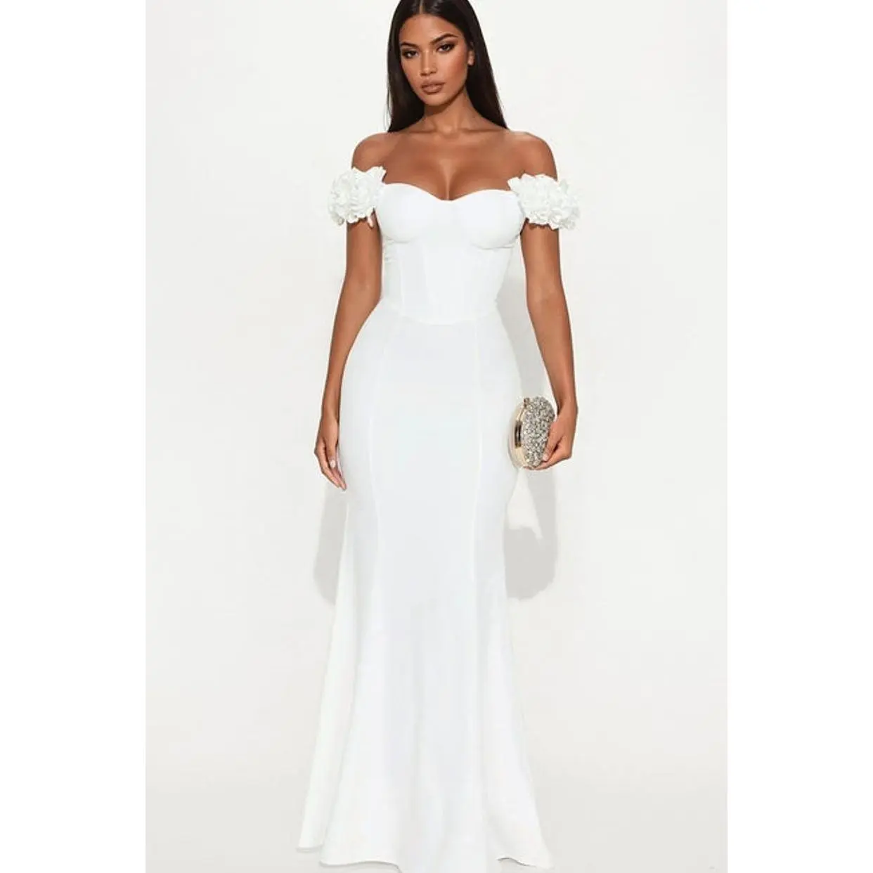 Rosie Maxi Dress - White