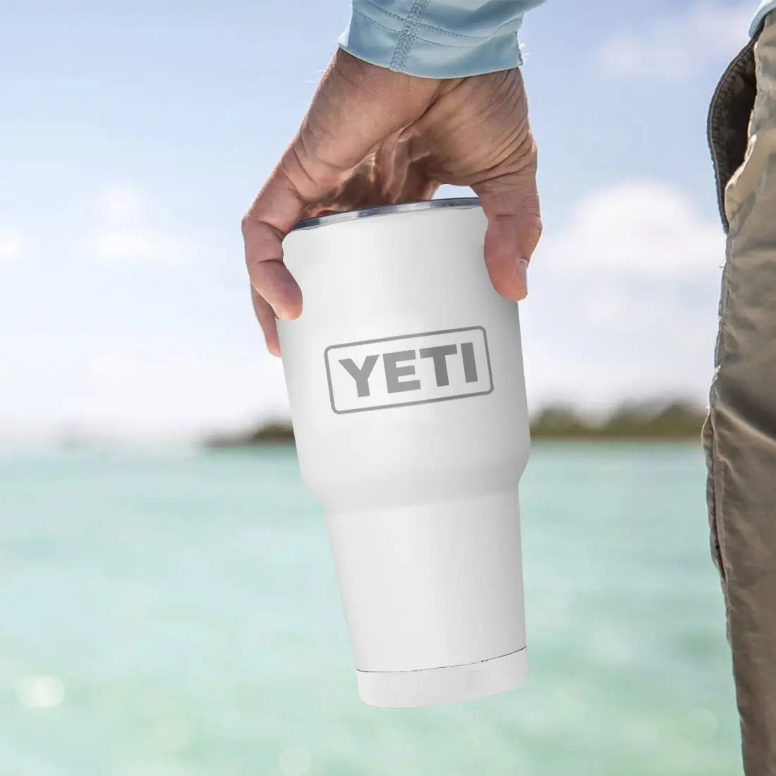 YETI Rambler 30 oz Stainless Steel Vacuum Insulated Tumbler wMagSlider Lid  Flasks