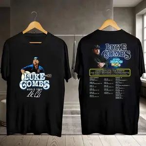 Luke My Kinda Saturday Night 2026 Tour T-Shirt For Men Women Unisex Graphic Tee Streetwear Crewneck Casual Top Clothing Menswear Outfits .