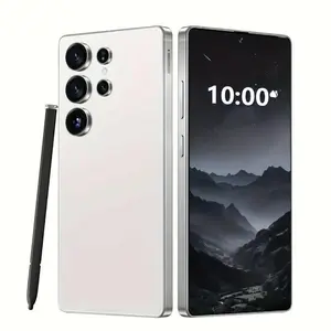 S25 Ultra Unlocked 5G Smartphone, 12GB+512GB, 6800mAh Battery, Fast Charging Capability, Android 14 System, 108MP+48MP Camera, Face & Fingerprint Unlock |             Dual SIM |             Autofocus |             Built-in Pen | Card Port