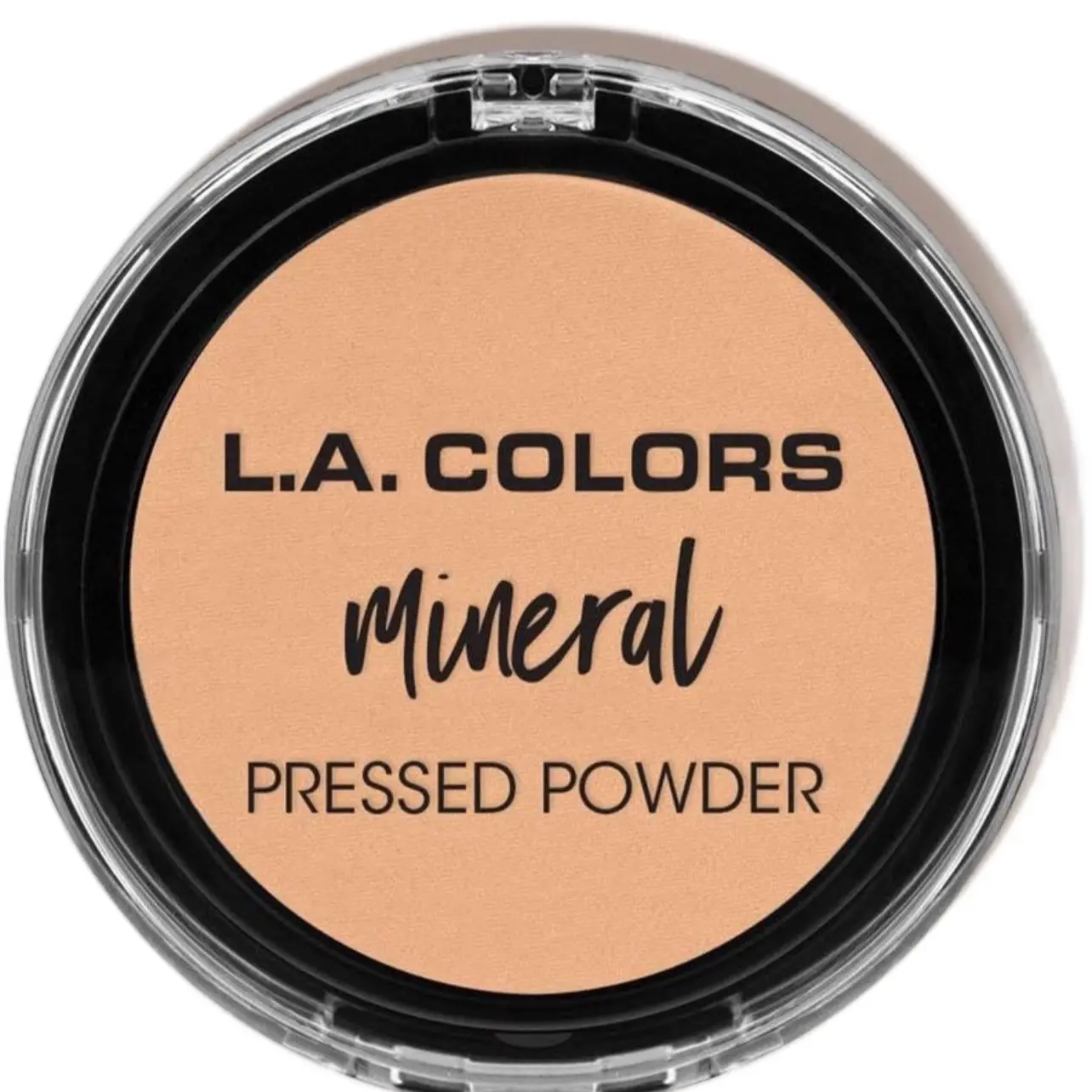 L.A. COLORS Mineral Pressed Powder - Oil Control Foundation & Setting Powder with Buildable Coverage for a Flawless Natural Finish, Beauty Products for All Skin Types, Face Foundation, Mirror, Smooth, Blend, Cosmetic, Longwear Makeup, Buildable Matte Cove