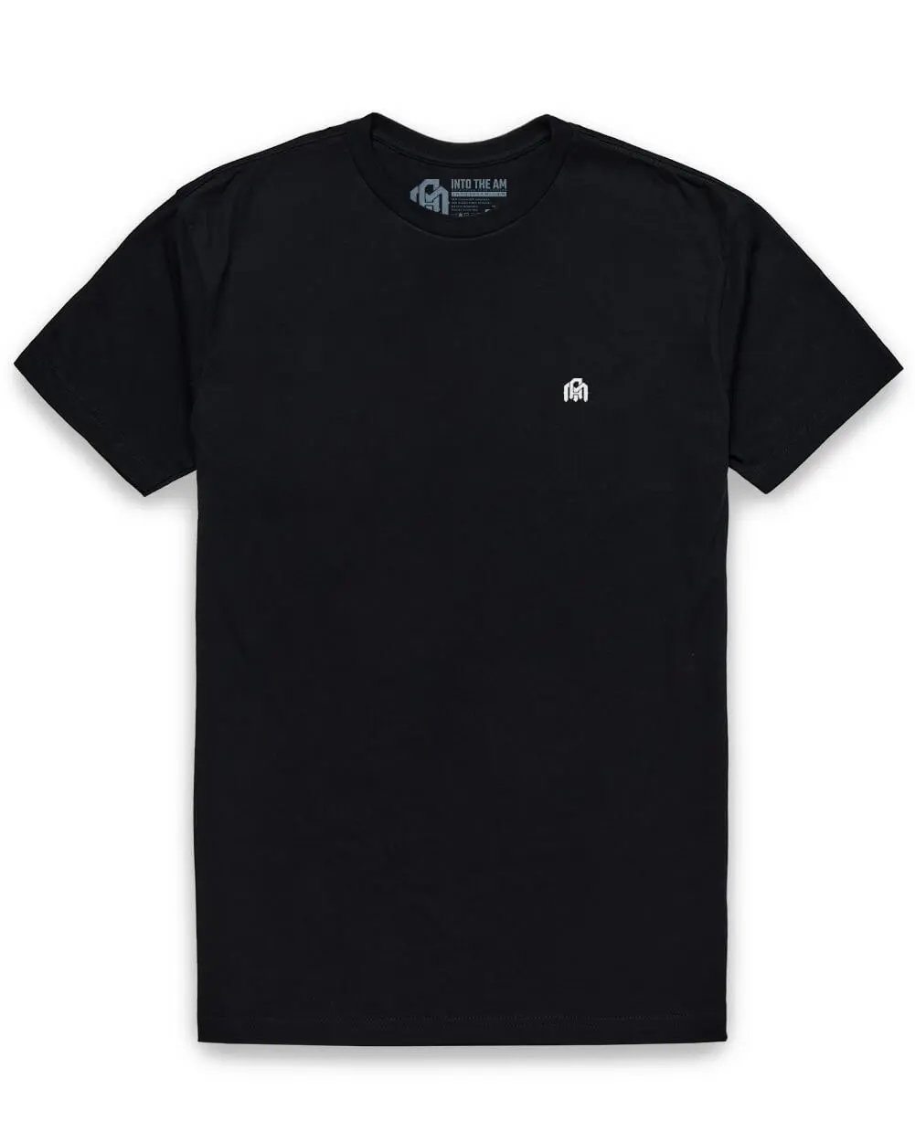 Basic Tee - Casual Cotton T-Shirt, Fitted Design, Classic Style Crewneck, Branded Casual Comfort