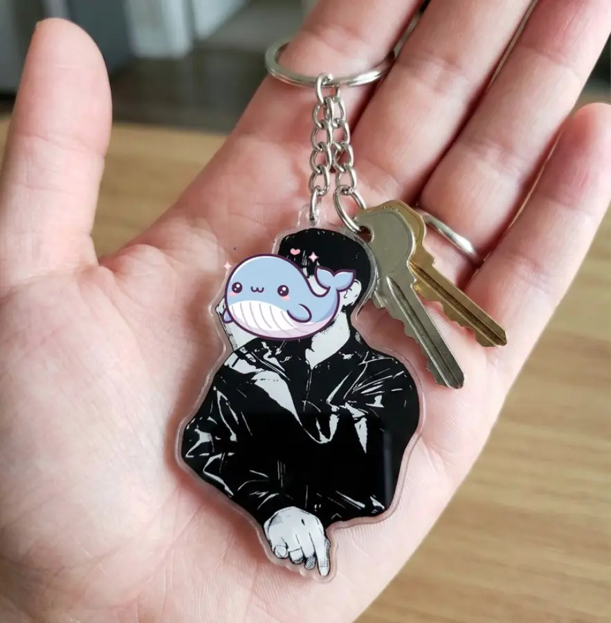Funny Meme Keychain, OT7 Merch for Fan, Bias Gift, Concert Outfit Accessories Decoration 454860