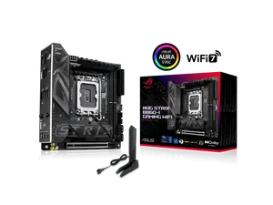 ASUS ROG STRIX B860-I GAMING WIFI B860 LGA 1851 mITX Mini-ITX motherboard, Intel Core Ultra Series 2 Ready, Advanced AI ready, 10+1+2+1 stage, DDR5, 2.5G LAN, WiFi7, M.2, Thunderbolt 4, USB Type-C