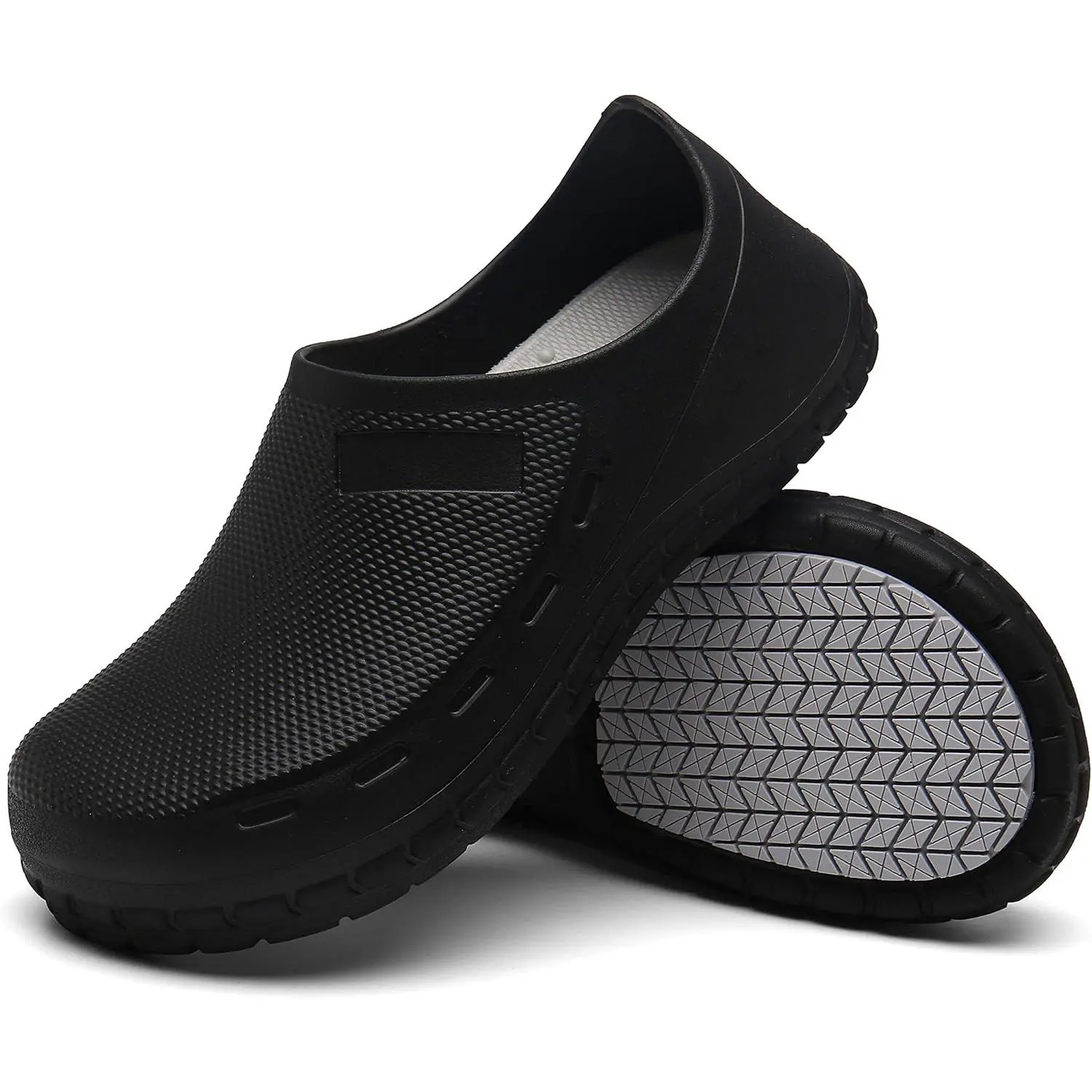 2026 Men's Anti-Clogs, Waterproof-Resistant Work Shoes Restaurant Food Service