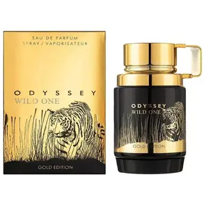 Giorgio Armani Odyssey Wild 1 Fresh Men's EDP Bold Fragrance - High Quality Captivating Ultra-Luxe Men's Fragrance, Vetiver Blend, 3.3/3.4 oz, New Box, Rich Scent