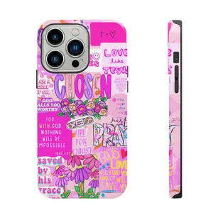 Jesus God Chosen iPhone Case, Bible Verse Christian Phone Case, Cute and Trendy Aesthetic Phone Case for iPhone 17 ProMax,Samsung s24 ultra and  16, 15, 14, 13, 12, 11 Pro Max, X, XR, XS Max, 8, And 7 Plus,screen protector,fidg Compatible with Samsung Gal