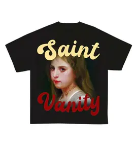 Saint Vanity Classic Tshirt - Saint Vanity Global Tee  Crewneck Cotton