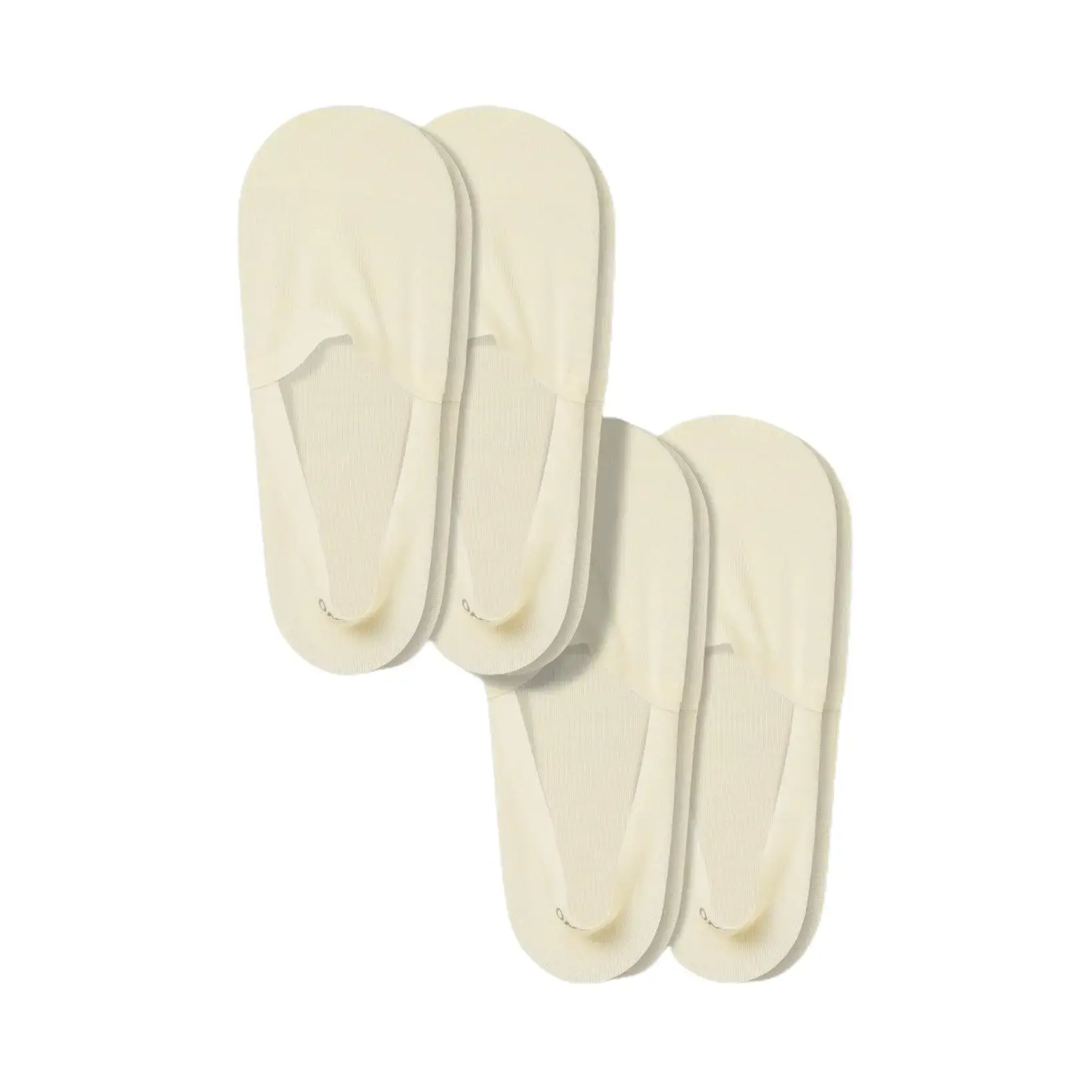 Merino Wool No Show Socks 4-Pack