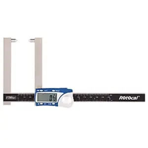 212 MAIN Electronic Rotorcal Rotor Gauge - Tool with Twin Conical Anvils, Inch/Metric Compatibility, IP54 Rated, Rotor Measurement Capability for Scored Surfaces