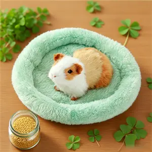 Plush Bird Nest Bed, Polyester Fiber Dome Bird Perch, Soft Flannel Bird Cage Accessory, Suitable for Budgies, Lovebirds, Indoor Outdoor Bird Sleep Bed