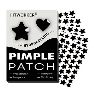 180pcs Star Acne Patches, Invisible Blemish Stickers for All Skin Types, Acne Spot Treatment, Alcohol-Free & Hypoallergenic, Gentle on Skin