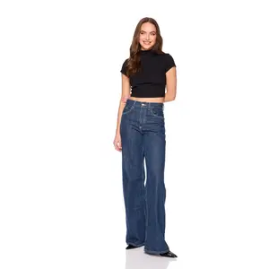 mock neck shot sleeve top
