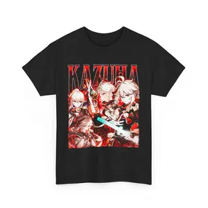 Limited Kazuha Tshirt, Game Tshirt, Gift for Woman and Man