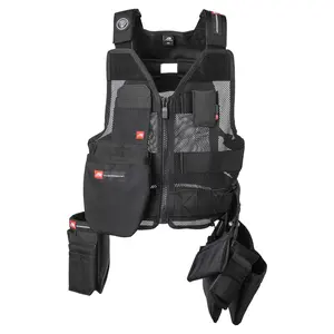 Diamondback '25 Woodworker Tool Vest System, Low-Profile High-Mobility Tool Organizer for Framing Work, Quick-Access Pockets, Square Slots Lock Closure, Highmobility