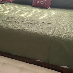 Imperial Homeware 3 Pcs Quilted Bedspread Bedding Set Reversible Microfiber Coverlet with Pillow Shams for Summer - Lightweight Embossed Design Smooth & Skin Friendly (Twin size Include 1 Pillow Sham), Queen, King & California King Size