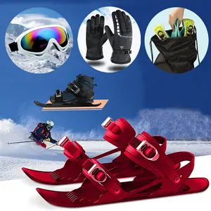 New Mini Ski Shoes Mini Ski Skates Sleigh Supplies, Ski Boots Snowboards