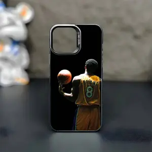 Basketball Kobe Bryant 8 24  Phone Case For iPhone 17 Air 16 15 14 13 12 11 Pro Max Plus Black Matte Shockproof Cover